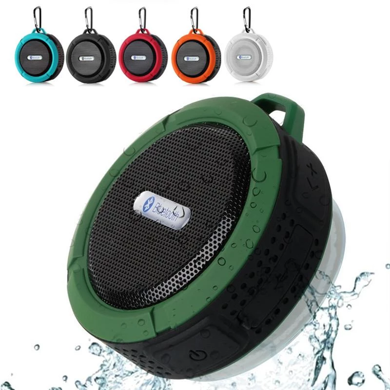 SplashBoom Mini: Waterproof Bluetooth Speaker with Suction Cup