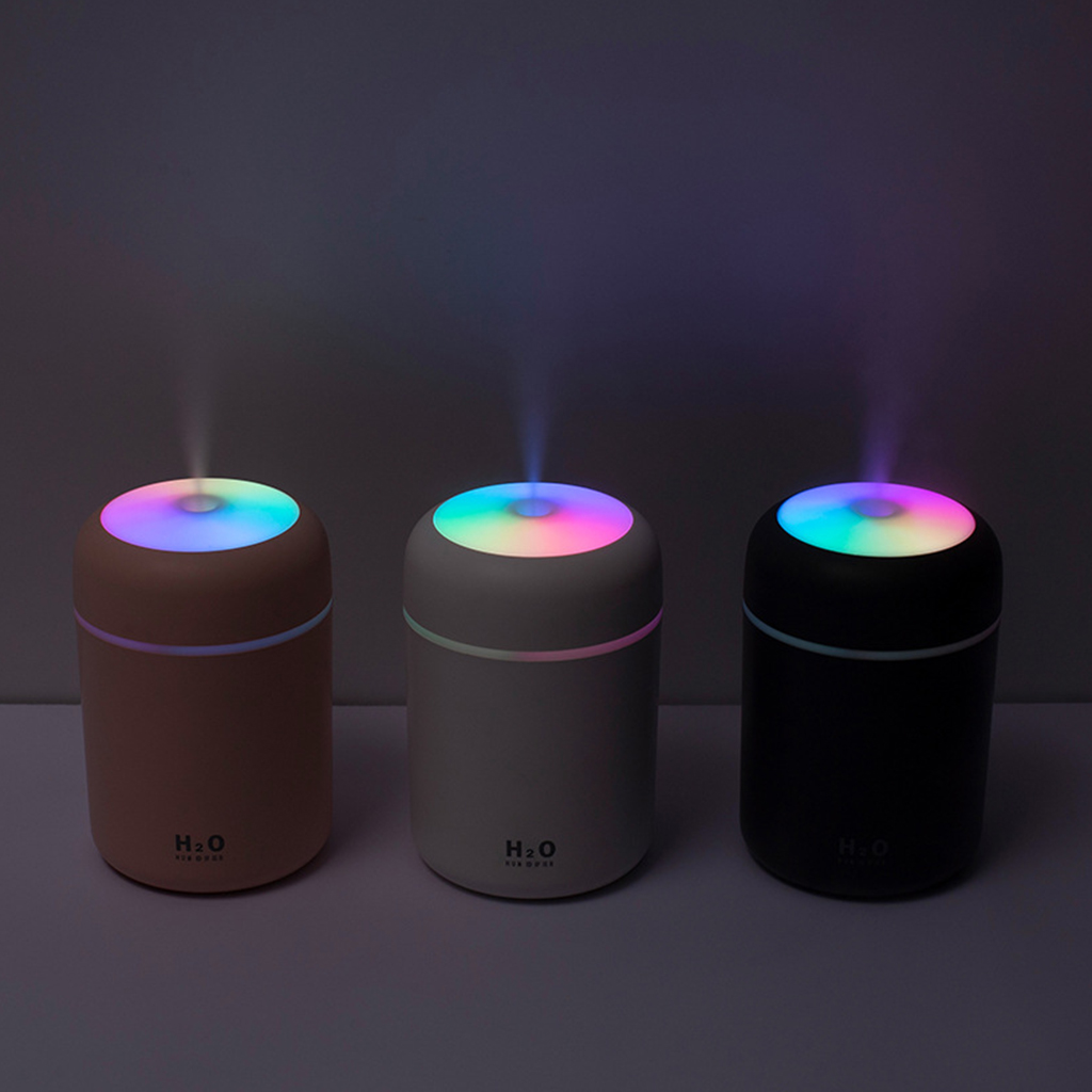 BreezeGlow: Portable Aroma Diffuser & Humidifier for Car & Home